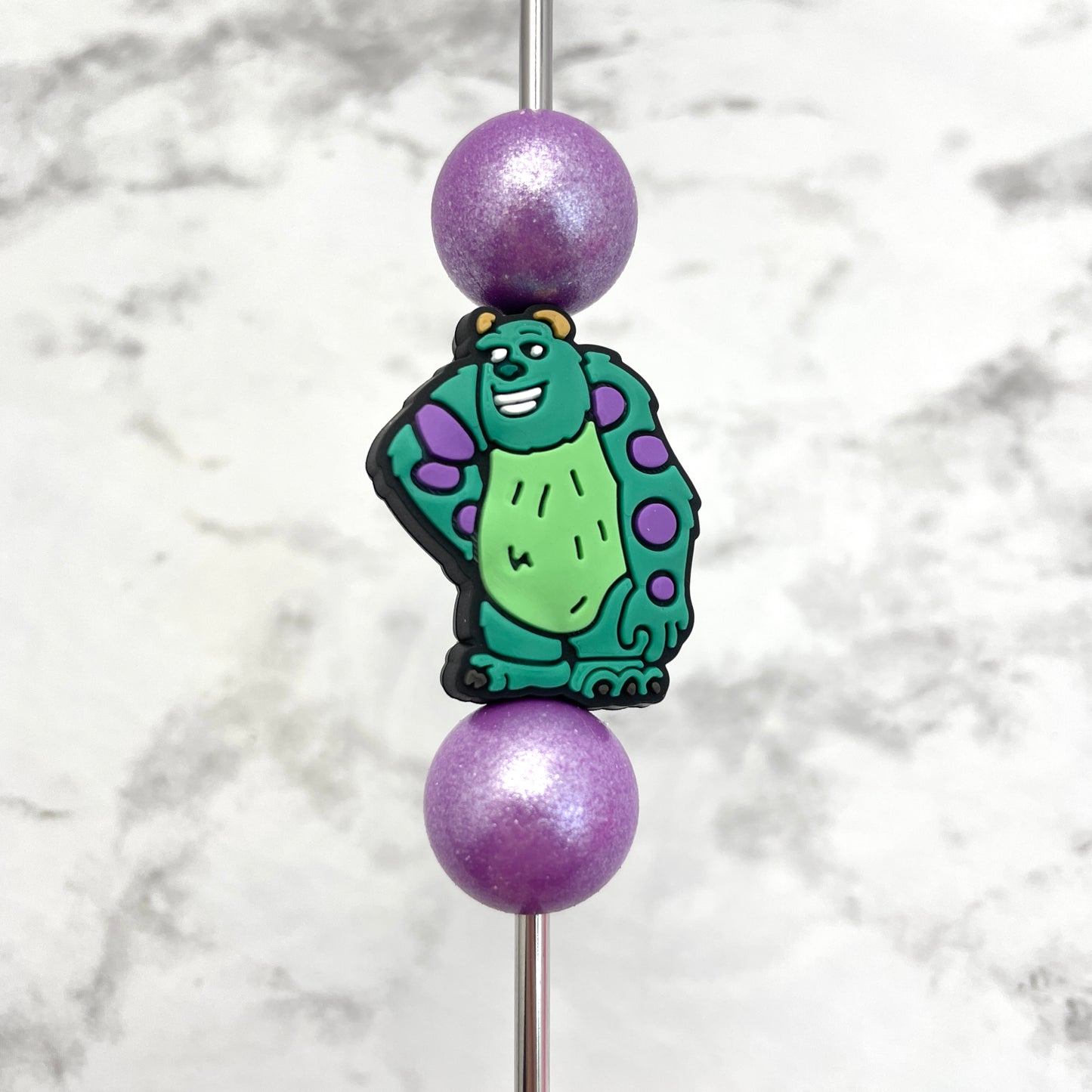 Monster Sully Soft PVC Focal Bead