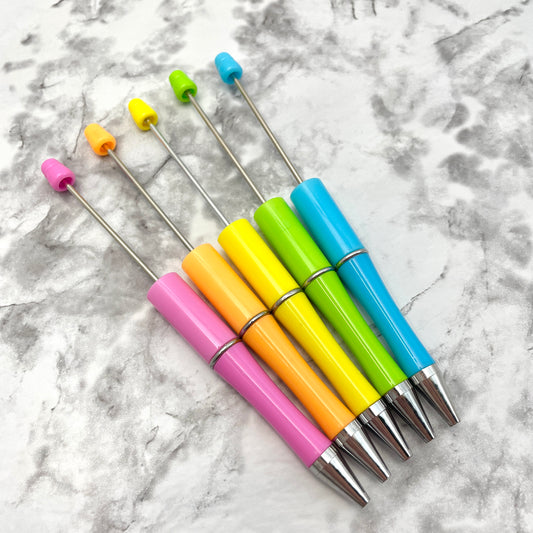 Classic Solids Beadable Pen Pack (5 Pens)