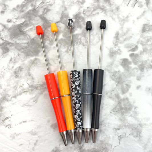 Halloween Beadable Pen Pack (5 Pens)