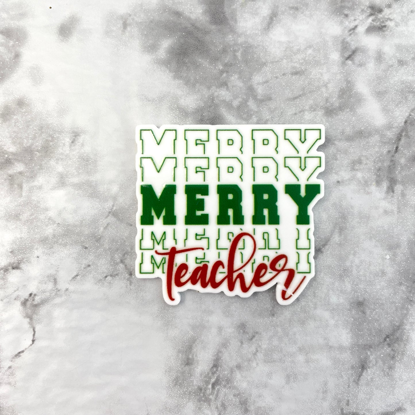 Merry Teacher Planar Resin Flatback