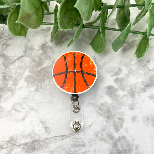 Basketball Round Planar Resin Flatback