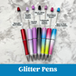 Beadable Pen Plastic - Glitter