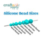 Rainbow Silicone Bead Packs (100pcs)