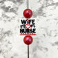 Wife Mom Nurse Silicone Focal Bead