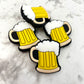 Beer Silicone Focal Bead