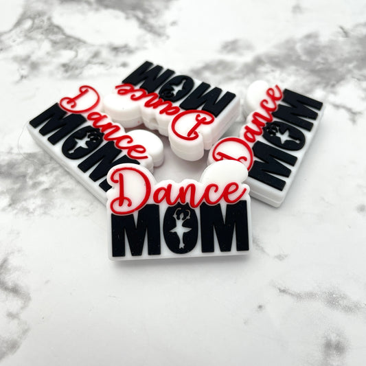 Dance Mom Silicone Focal Bead