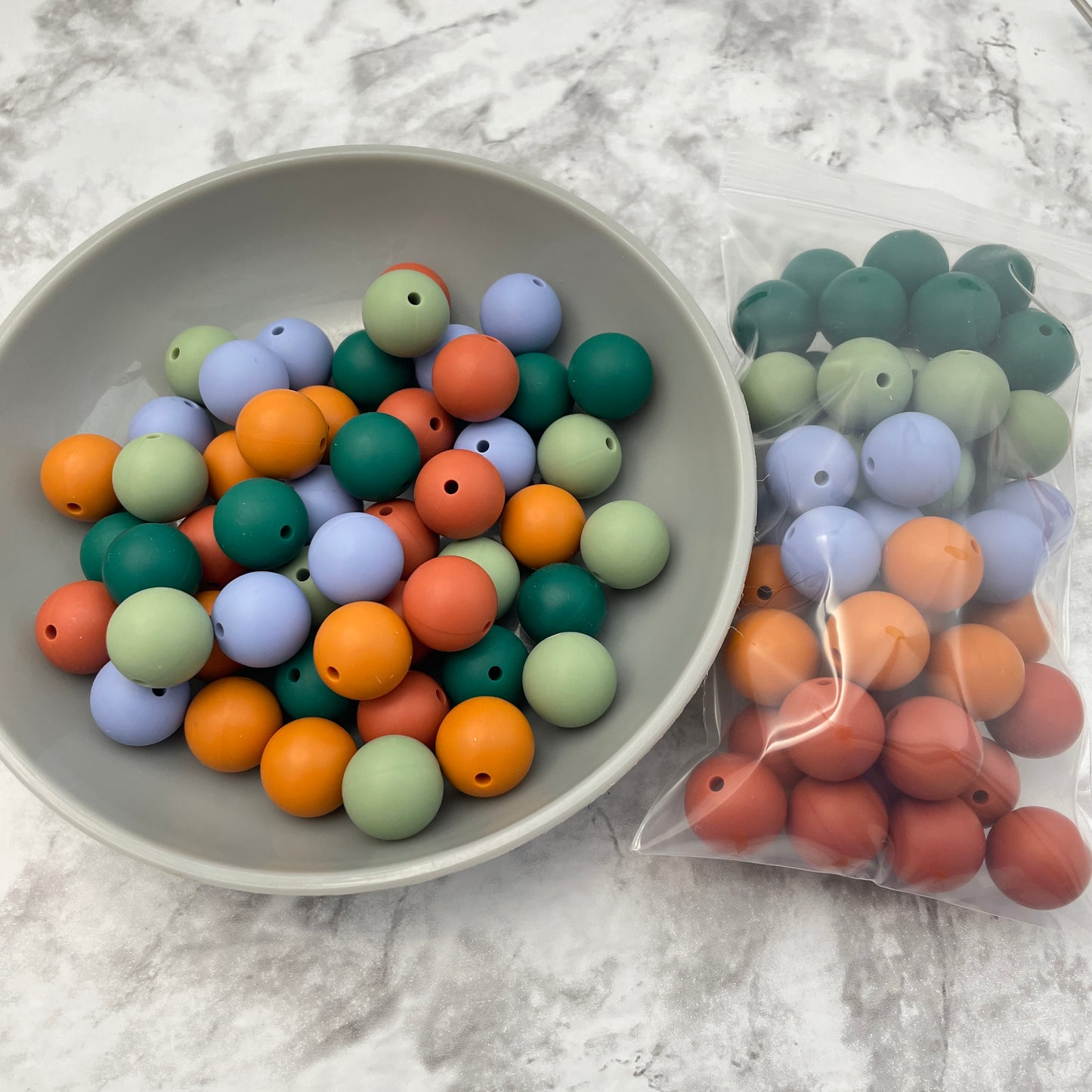 Desert Summer Silicone Bead Packs (50pcs)