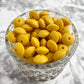 12mm Lentil Silicone Beads - Mustard