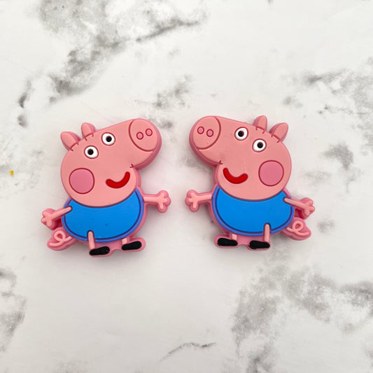 Piggie Georgie Silicone Focal Bead