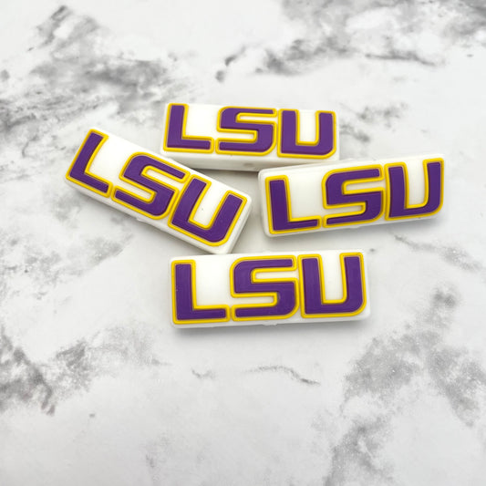 LSU Silicone Focal Bead