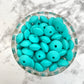 12mm Lentil Silicone Beads - Turquoise