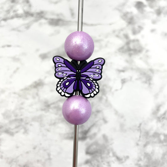 Classic Butterfly Silicone Focal Bead