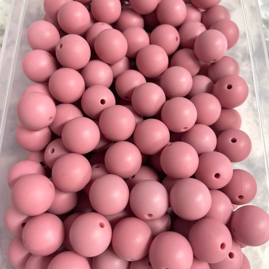 15mm Silicone Round Beads - Solids – Craftable Supply