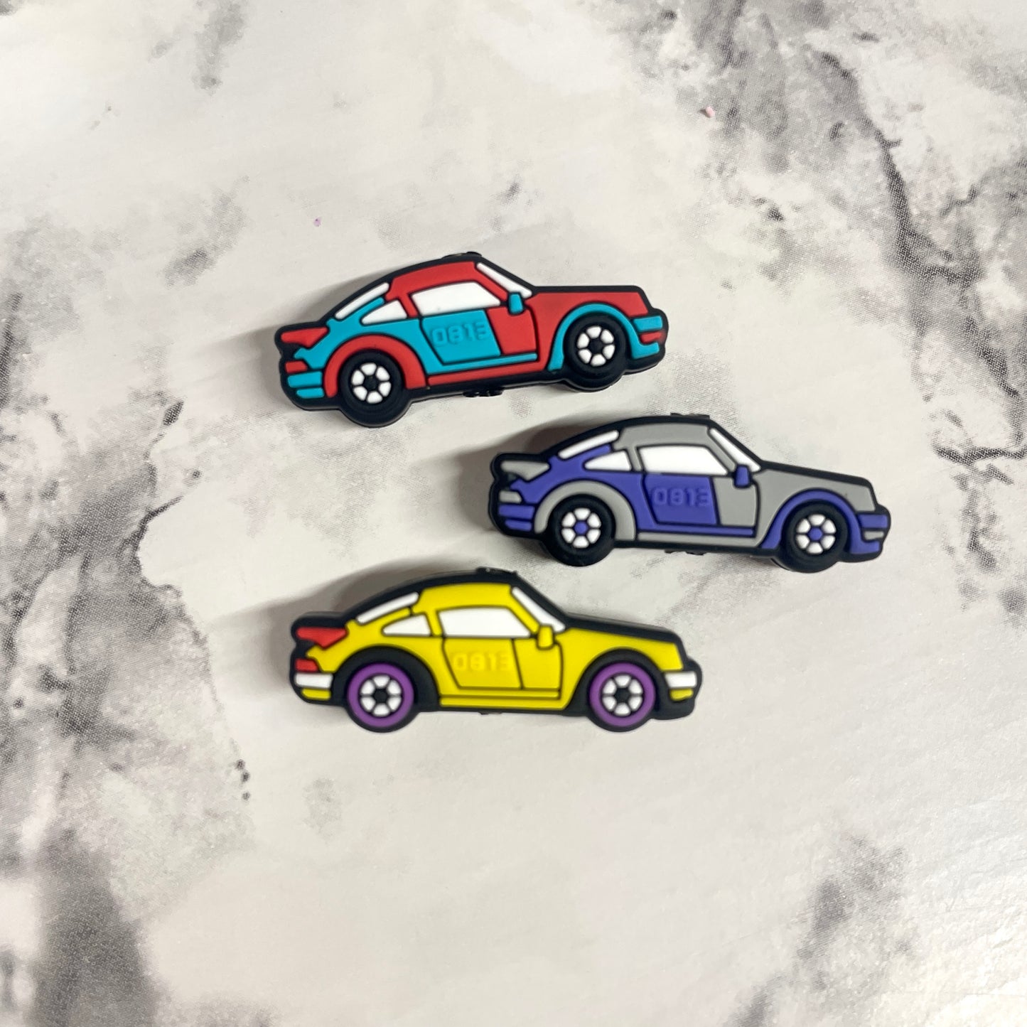 Porsche Car Silicone Focal Bead