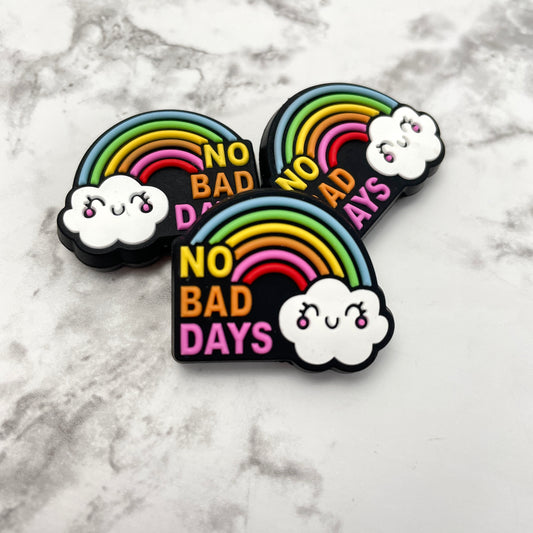 No Bad Days Silicone Focal Bead