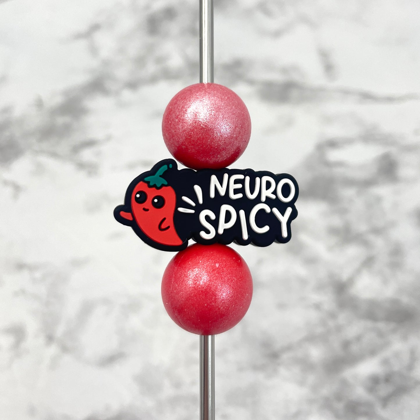 Neuro Spicy Hot Pepper Silicone Focal Bead