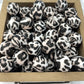 15mm Round Silicone Beads - Leopard Print