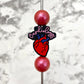 Cardiology Heart Silicone Focal Bead