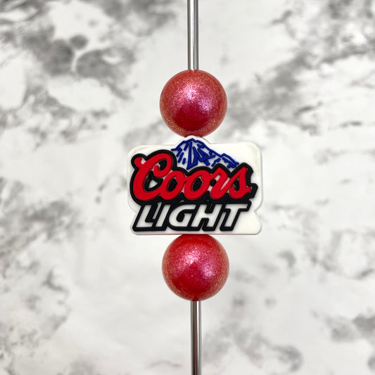 Chill Light Beer Soft PVC Focal Bead