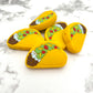 Taco Silicone Focal Bead