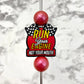 Run Your Engine Not Your Mouth Silicone Focal Bead