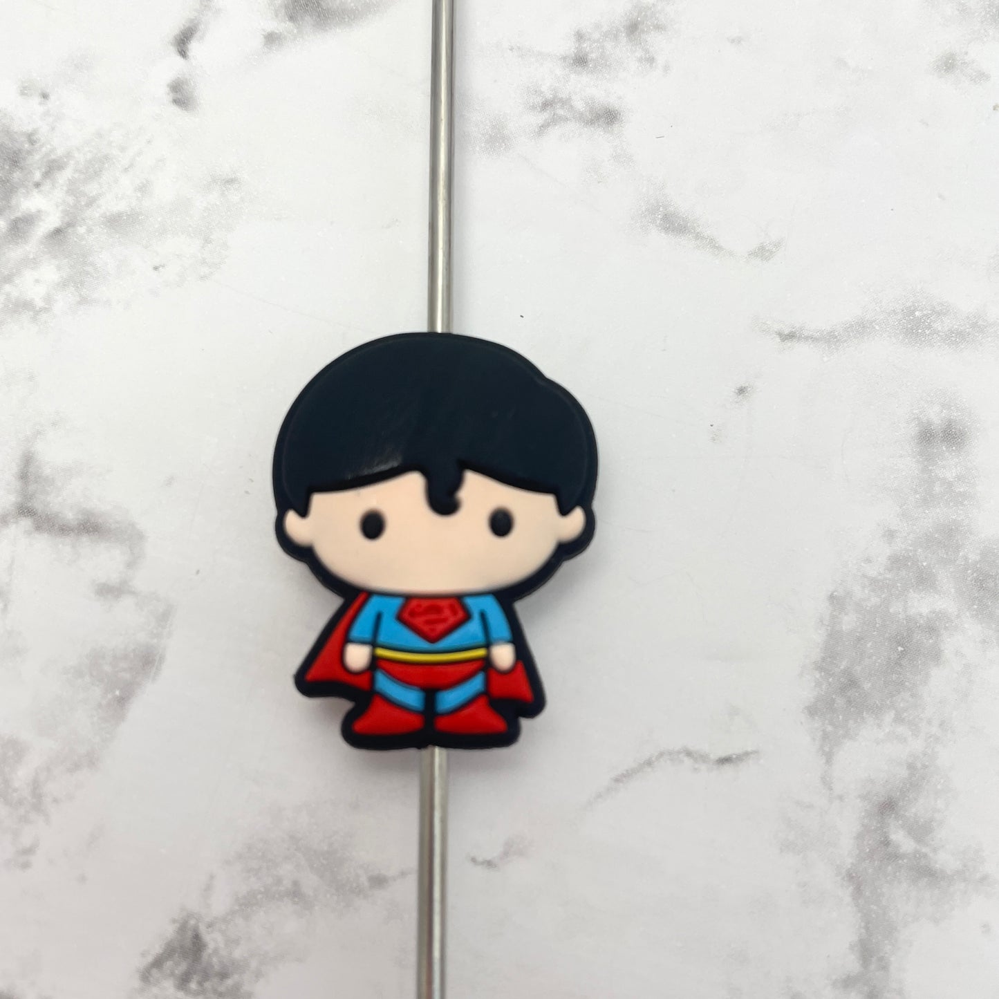 Super Guy Silicone Focal Bead