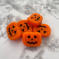 Jack-o-Lantern Silicone Focal Bead