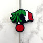 Ornament Grinch Silicone Focal Bead