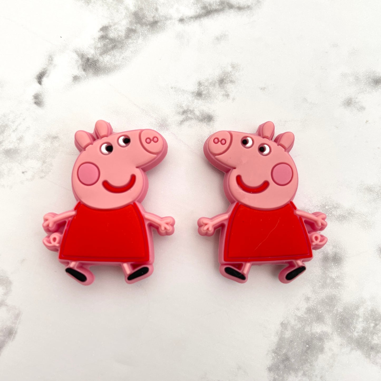 Piggie Pep Silicone Focal Bead