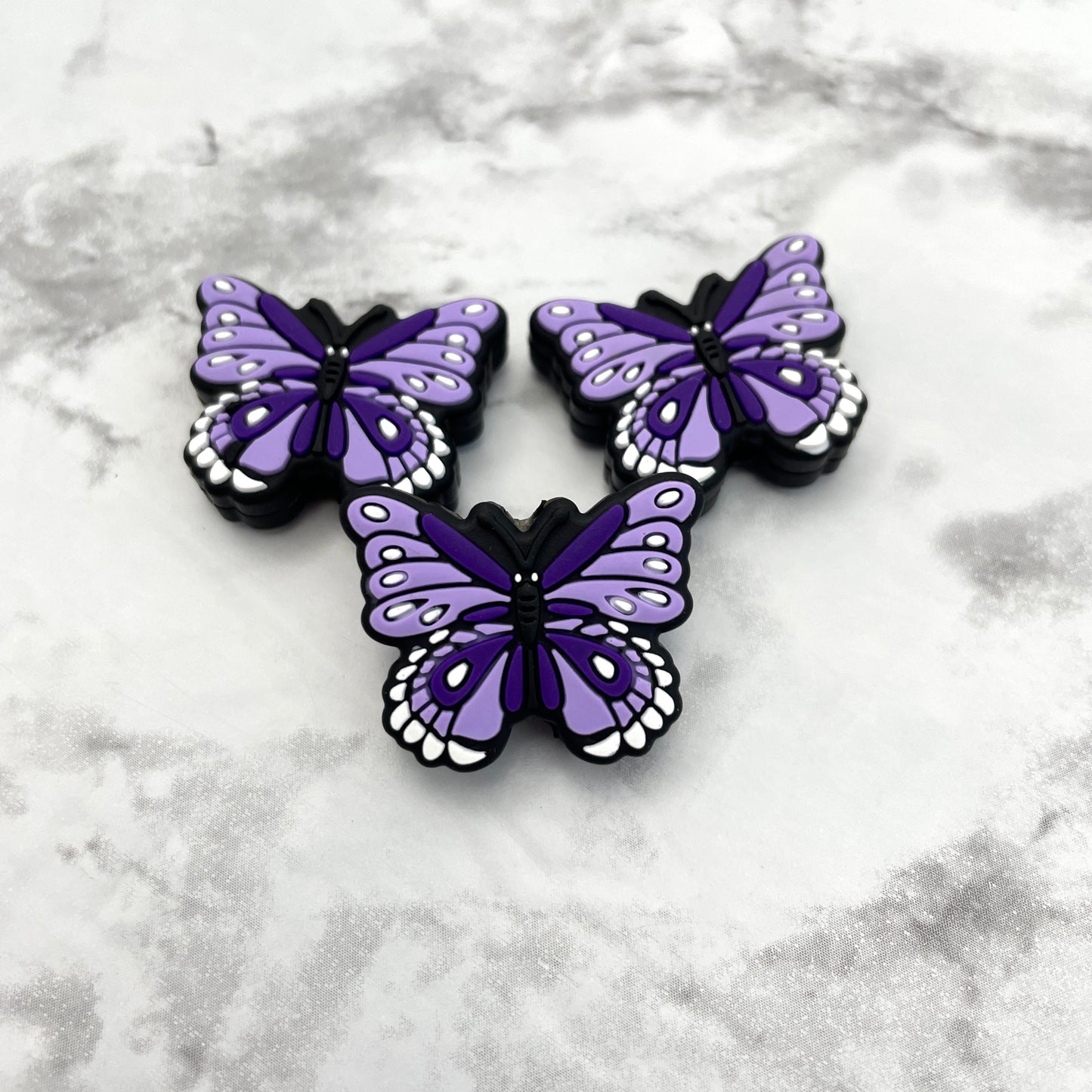 Classic Butterfly Silicone Focal Bead