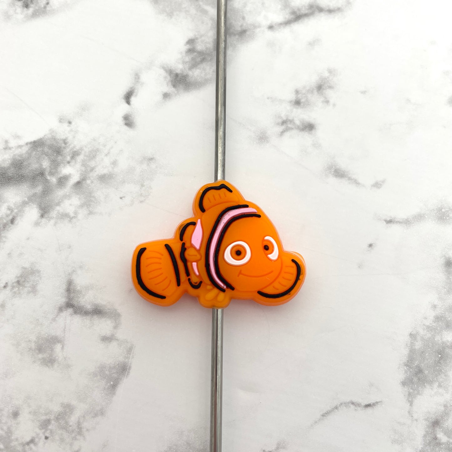 Clown Fish Silicone Focal Bead