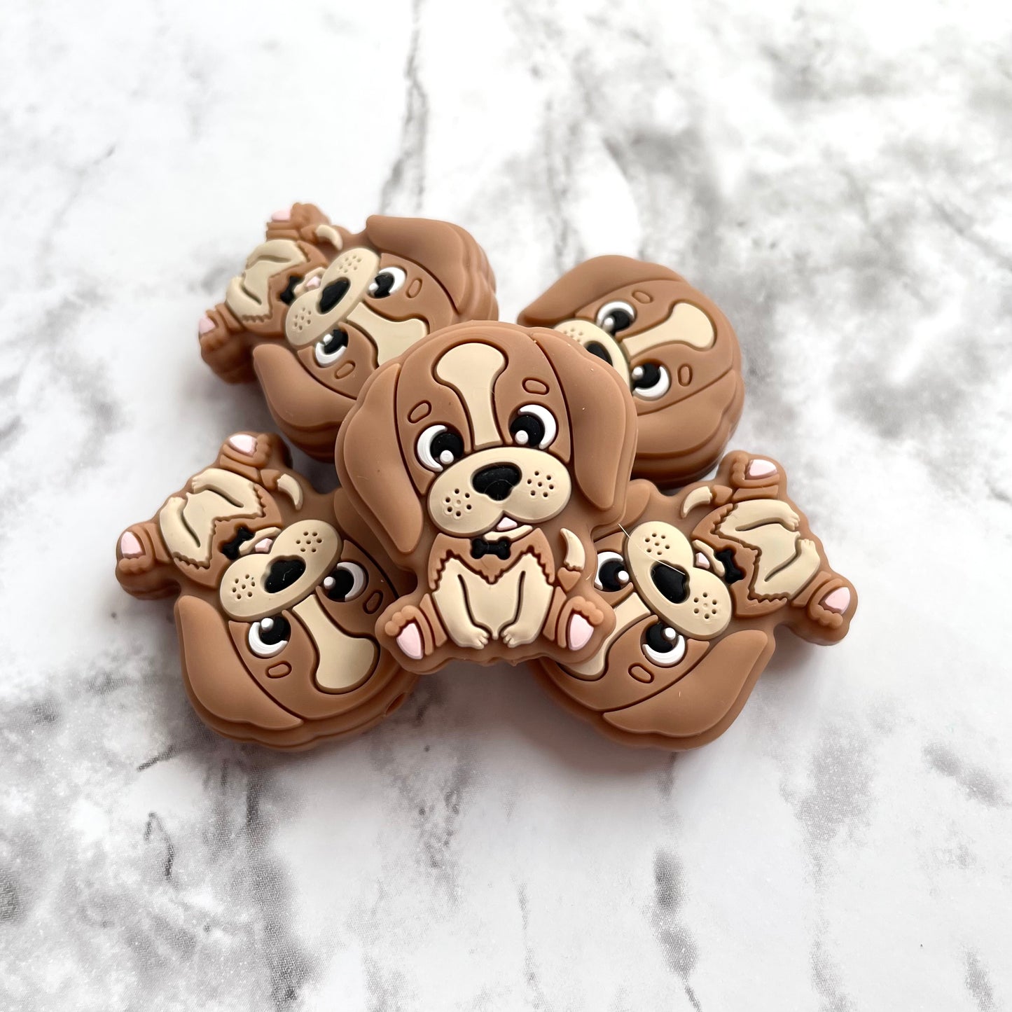 Puppy Silicone Focal Bead