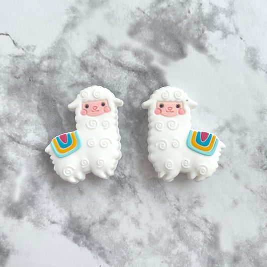 Alpaca / Llama Silicone Focal Bead