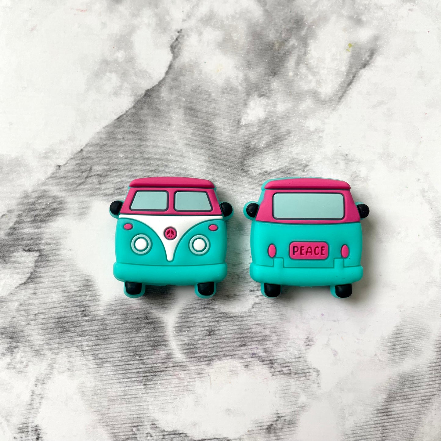 VW Bus Silicone Focal Bead