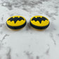 Batman Shield Silicone Focal Bead